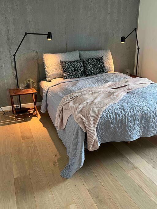 Bo Med Stil Og Udsigt Til Aarhus Lystbadehavn Daire Dış mekan fotoğraf